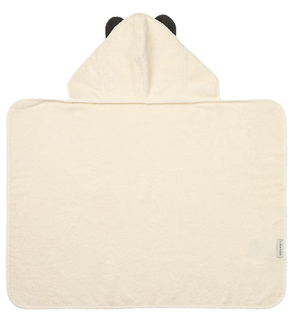 Liewood Babyhåndklæde - Vilas - Panda - Creme De La Creme