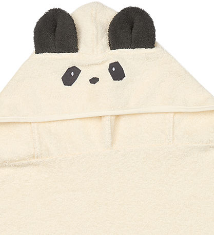 Liewood Babyhåndklæde - Vilas - Panda - Creme De La Creme