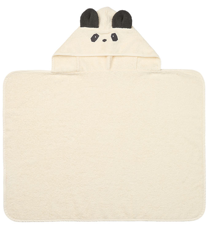 Liewood Babyhåndklæde – Vilas – Panda – Creme De La Creme