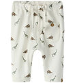 Lil' Atelier Bukser - NbmGayo - Coconut Milk/ Dino
