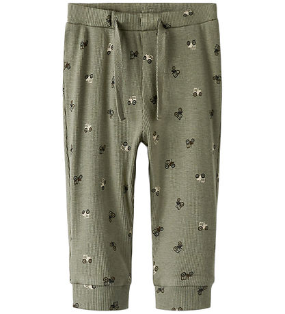 Name It Bukser - NbmNivan - Dusty Olive