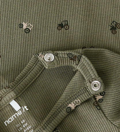 Name It Body l/æ - NbmNivan - Dusty Olive