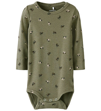 Name It Body l/æ - NbmNivan - Dusty Olive