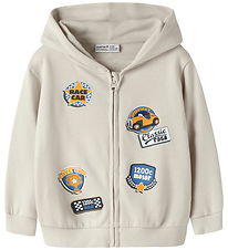 Name It Cardigan - Sweat - NmmVoltinus - Pumice Stone/Motor