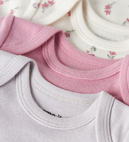 Name It Body k/æ - 3-pak - Noos - NbfBody - Jet Stream/w/ Lilac 