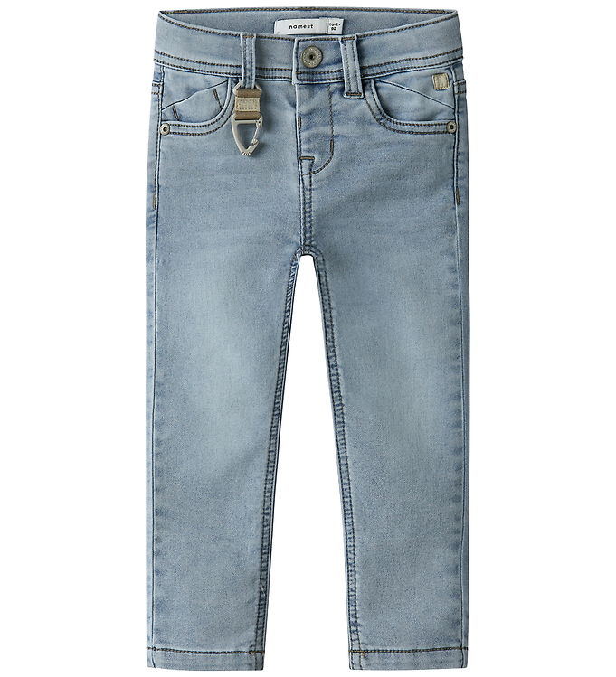 Name it Jeans - Sweatdenim - NmmTheo - Light Blue Bleached Denim