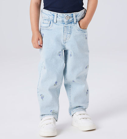 Name it Jeans - NmfBella - Light Blue Denim/Flower