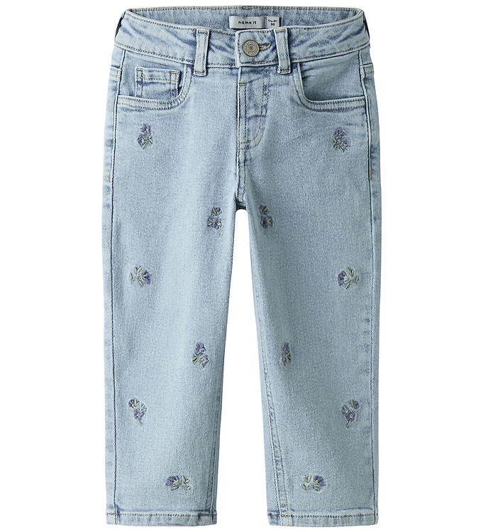 Name it Jeans - NmfBella - Light Blue Denim/Flower