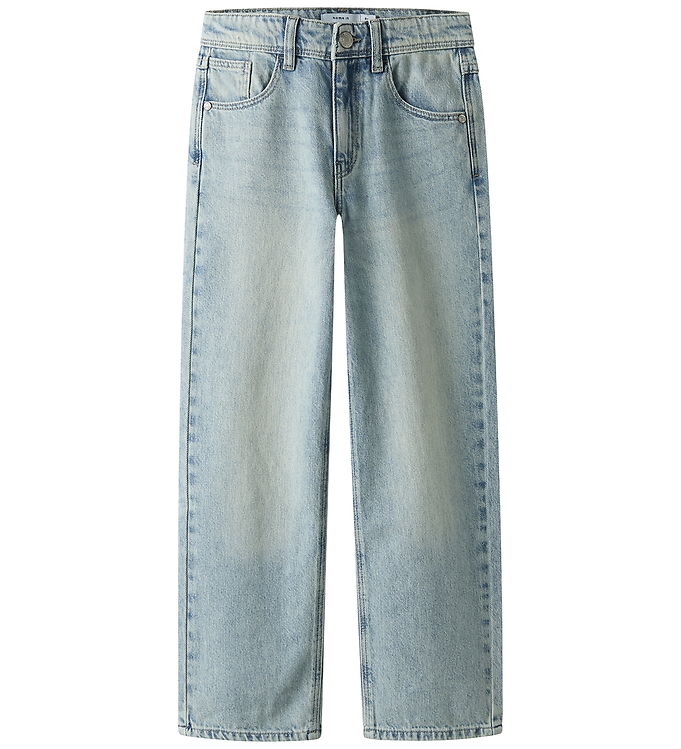 NAME IT Jeans Ryan Straight Vintage Light Blue Denim