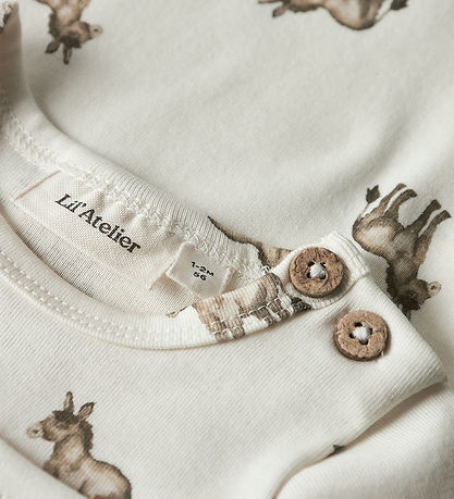 Lil Atelier Body l/æ - NbmLayo - Coconut Milk/Donky