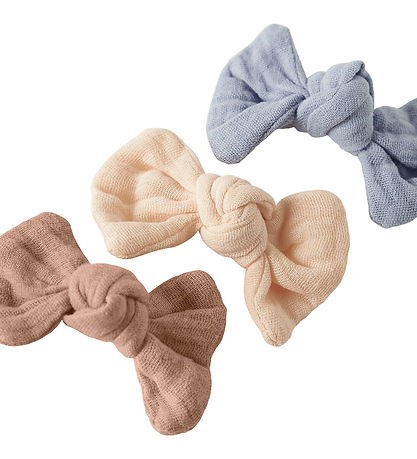 Lil Atelier Hårklemme - 3-Pak - NmfAcc-Torina - Zen Blue/W. Nove