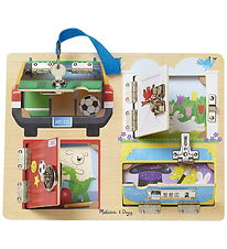 Melissa & Doug Legetøj - Activity Board Lock And Latch