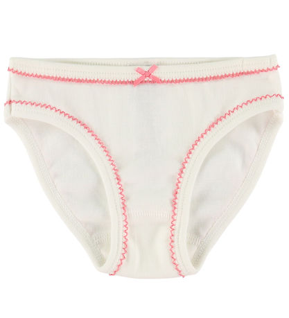 Petit Bateau Trusser - 3-pak - Hvid m. Blomster