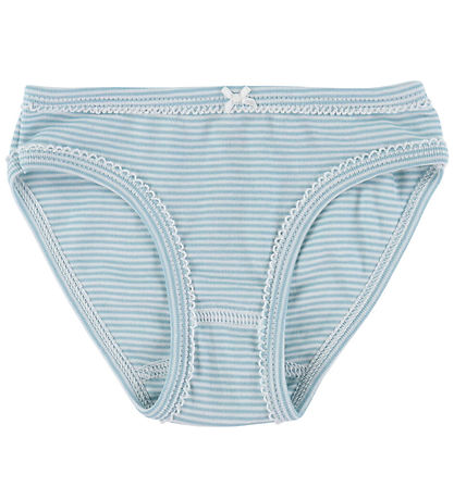 Petit Bateau Trusser - 3-pak - Hvid/Blå