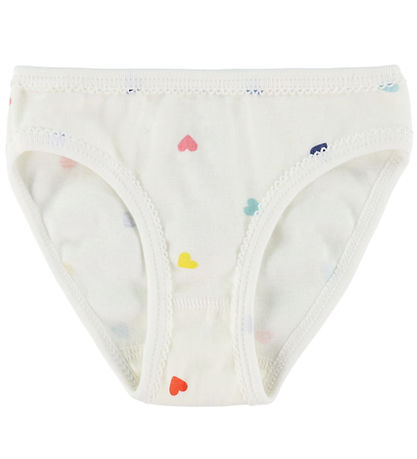 Petit Bateau Trusser - 3-pak - Hvid/Blå