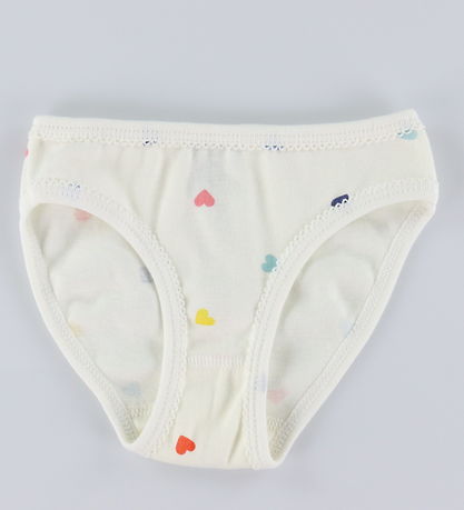 Petit Bateau Trusser - 3-pak - Hvid/Blå