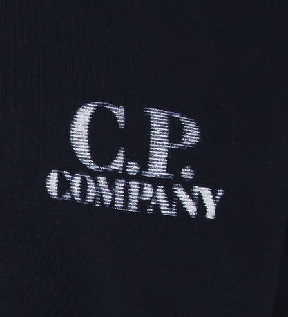 C.P. Company T-Shirt - Total Eclipse Blue m. Print