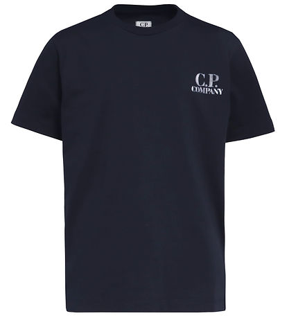 C.P. Company T-Shirt - Total Eclipse Blue m. Print