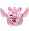 Squishmallows Bamse - 20 cm - Disney Angel m. Bouquet