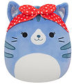 Squishmallows Bamse - 19 cm - Love - Carizma The Blue Tabby Cat
