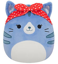 Squishmallows Bamse - 19 cm - Love - Carizma The Blue Tabby Cat