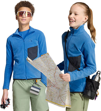 adidas Performance Fleece - K MT FZ FLEECE - RAYBLU