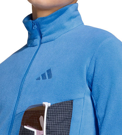 adidas Performance Fleece - K MT FZ FLEECE - RAYBLU