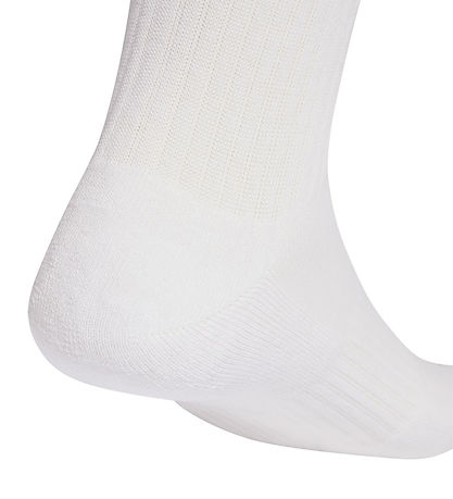 adidas Performance Strømper - 6-pak - 3S ESS C CRW 6P - WHITE/AC