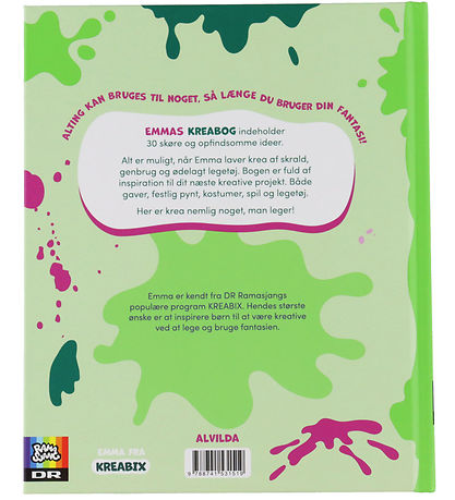 Alvilda Bog - Emmas Kreabog - 30 Ideer Med Skrald Og Genbrug