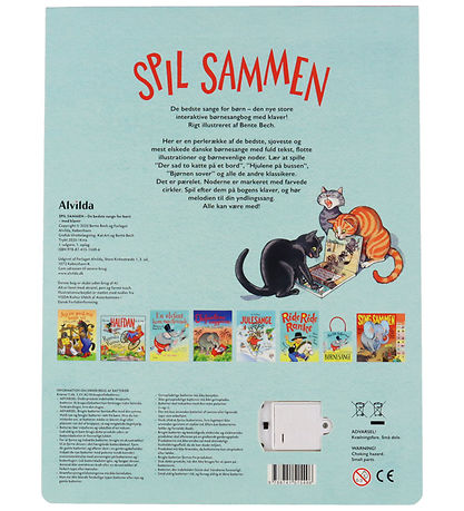 Alvilda Bog - Spil Sammen - De Bedste Sange For Børn - Med Klave