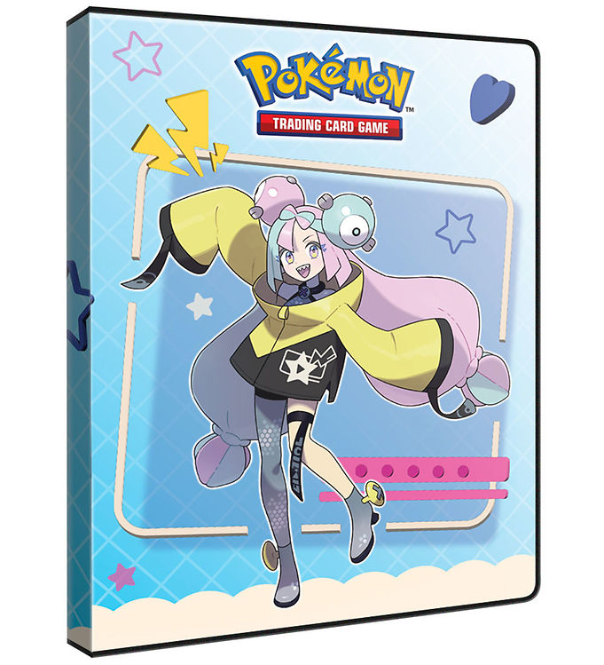 Pokémon Samlemappe m. 180 Lommer - 29x22 cm - Iono & Bellibolt
