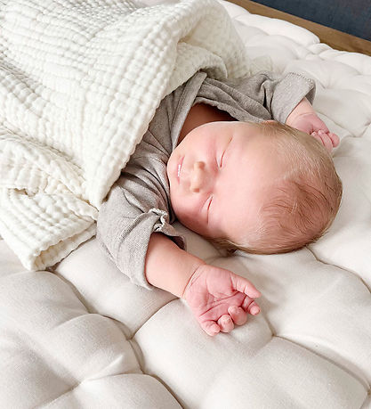 Pine Cone Legemadras - 100x80 cm - Kapok - Natura