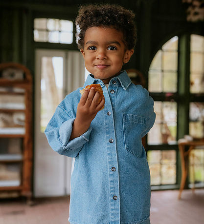 Fliink Skjorte - Donny - Medium Denim Blue