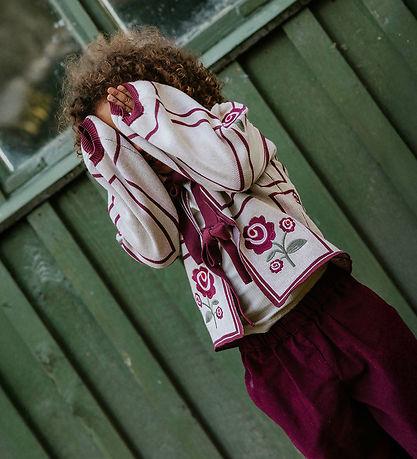 Fliink Corduroy Trousers - Dolly - Burgundy