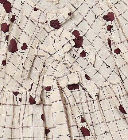 Fliink Bluse - Ilove - Sandshell Heart AOP