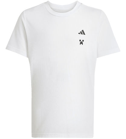 adidas Performance T-shirt - Minecraft - White