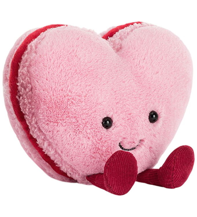 Jellycat Bamse - 13x12 cm - Amuseables Colette Heart Macaron