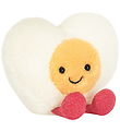 Jellycat Bamse - 12x12 cm - Amuseables Heart Boiled Egg
