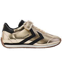 Hummel Sko - stadion Metallic JR - Gold