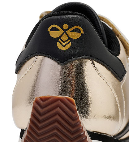 Hummel Sko - stadion Metallic JR - Gold