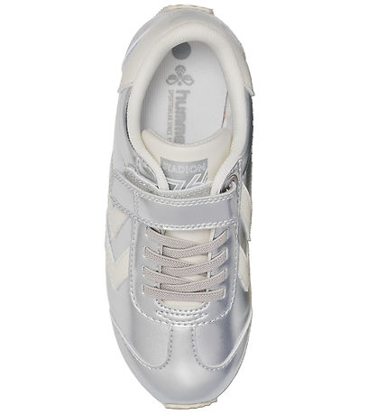 Hummel Sko - stadion Metallic JR - Silver
