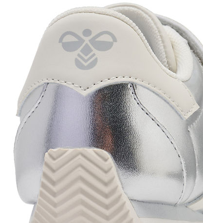 Hummel Sko - stadion Metallic JR - Silver