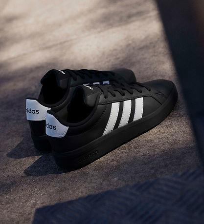 adidas Performance sko - Grand Court 3.0 J - Ftwwht/Cblack/Cblac