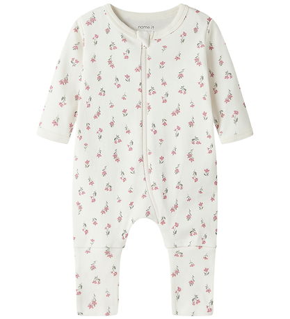 Name It Natdragt - Noos - 2-pak - NbfNightsuit - Jet stream/Lila