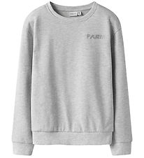 Name It Sweatshirt - NkfTilde - Light Grey Melange