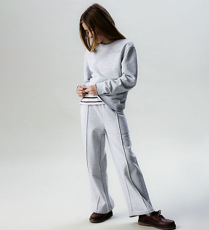 Name It Sweatpants - NkfTilde - Light Grey Melange