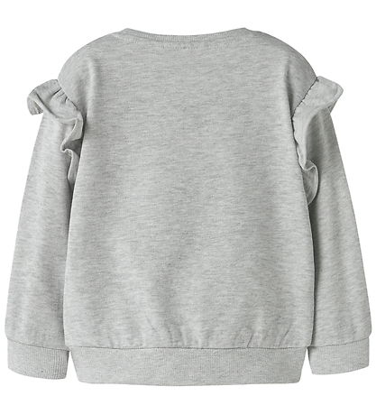 Name It Sweatshirt - NmfTilde - Light Grey Melange