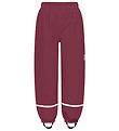 LEGO® Wear Regnbukser m. Fleece - PU - LWPowai 707 - Bordeaux