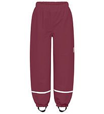 LEGO® Wear Regnbukser m. Fleece - PU - LWPowai 707 - Bordeaux