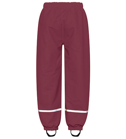 LEGO® Wear Regnbukser m. Fleece - PU - LWPowai 707 - Bordeaux